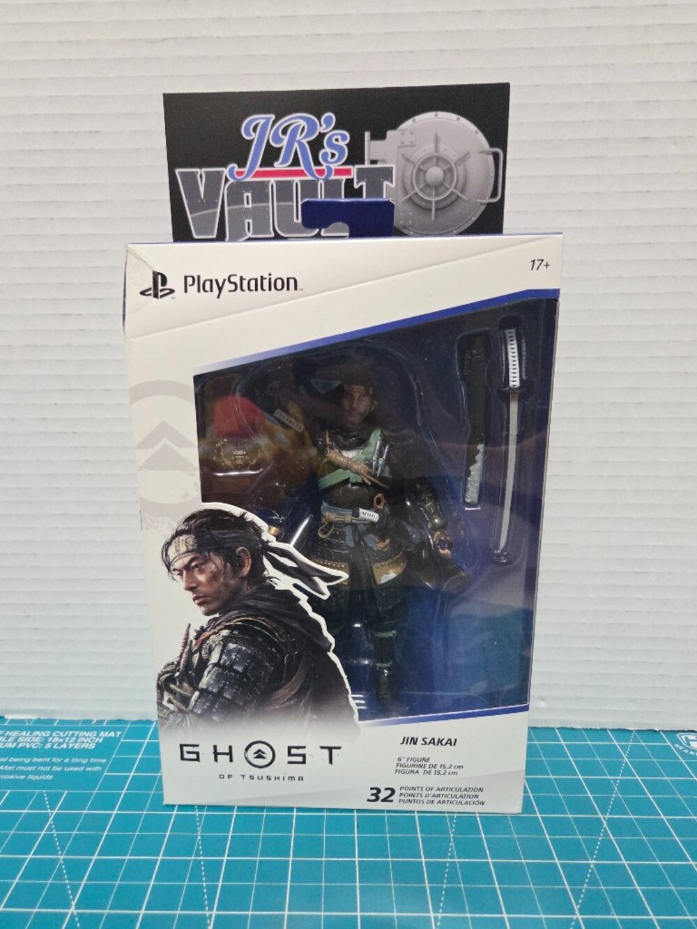 Sony Playstation Ghost of Tsushima JIN SAKAI Video Game Exclusive Action Figure
